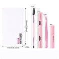 thumbnail image 5 of Lash Clusters Kit, Natural 628 Pcs Cluster Eyelash Extensions Kit 5-16mm Individual Lash Extensions Kit D Curl Fluffy Wispy False Eyelashes Kit,With Bond & Seal Tweezers Brush for beginner, 5 of 7