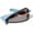 Lightblue, variant on Double Eyeglass Glasses Case, Soft PU Leather Travel Sunglasses Organizer Pouch Bag with Zipper for Men Women