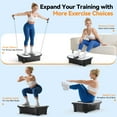 thumbnail image 4 of UPGO Vibration Platform Machine, full Body Workout Vibration Fitness Platform, 400 lbs Weight Capacity, Multiple Exercise Modes, Includes Resistance Bands and Remote Control., 4 of 9