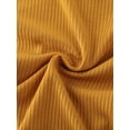 thumbnail image 4 of Gupgi Baby Summer Romper, Solid Color Sleeveless Button Closure Ribbed Jumpsuit, 4 of 9