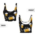thumbnail image 6 of Sports Bra For Women, Cute Cartoon Beer Mug Sports Bras For Women High Support, Workout Tank Tops Woman With Removable Cups, 6 of 8