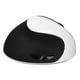thumbnail image 5 of Ratón vertical de mano izquierda 2,4G ratón ergonómico vertical inalámbrico ratón recargable con adaptador USB DPI ajustable para PC negro blanco, 5 of 5