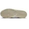 thumbnail image 4 of Nike Air Jordan 1 Low FV8486-181 Sneakers Kids Sail White Leather Lace Up BU82 (White,6), 4 of 4
