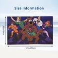 thumbnail image 3 of Toalla de playa Scooby Doo Toalla de baño Multifuncional Popular Tamaño grande Anti-arena Secado rápido Absorbente Suave al tacto Viajes Hogar, 3 of 5