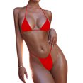 thumbnail image 1 of MKLEKYY Trajes De Baño Dama Women Bandeau Bandage Bikini Set Push-Up Brazilian Swimwear Beachwear Swimsuit, 1 of 5