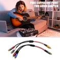 thumbnail image 2 of Sound Cable Long Sound Cable Nylon Braided Music Cable for Amplifier, 2 of 9