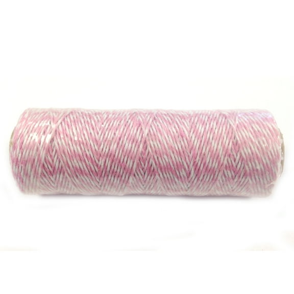 Wrapables® Cotton Baker's Twine 4ply 110 Yard, Pink