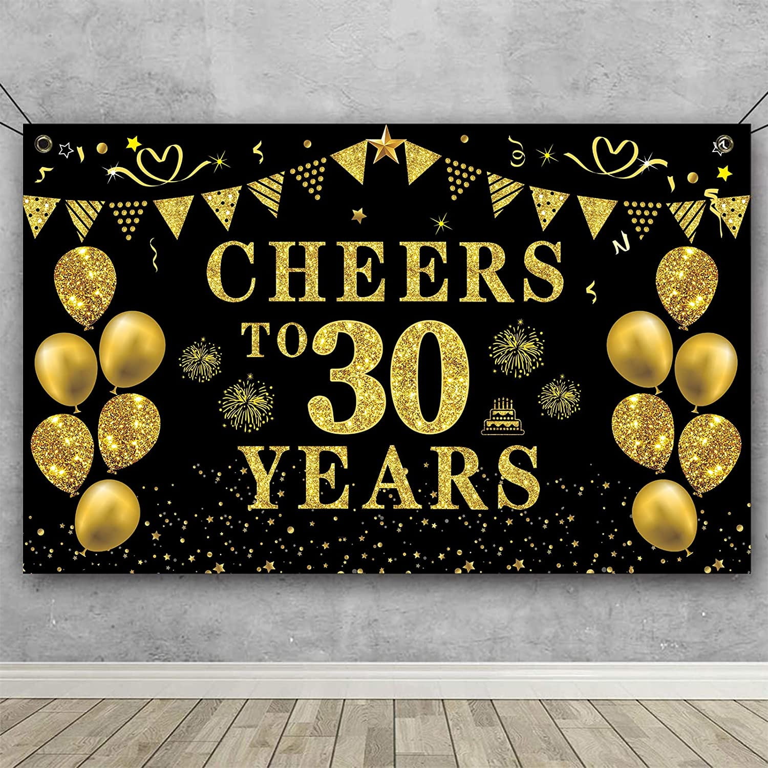 30th Birthday/Anniversary/Wedding Decorations for Women Men ...