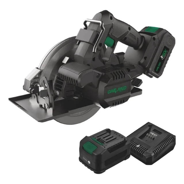 Sierra Circular Inalámbrica 5 1/2'' 40v Con 2 Baterías Y Cargador SC-0140PT Oakland