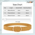 thumbnail image 6 of SUOSDEY Straw Women's Braided Stretch Belts Boho Style Skinny Waist Belt for Jeans Dresses, 6 of 7