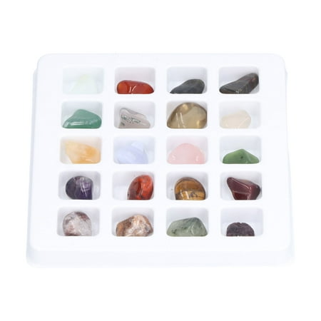Noref 20 sortes de pierres précieuses ornement coloré méditation Feng Shui  Dec pour les enfants