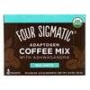Four Sigmatic, Adaptogen Coffee Mix with Ashwagandha, Balance, Medium Roast, 10 Packets, 0.09 oz (2.5 g) Each Pack of 3