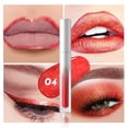 thumbnail image 2 of Brillo de labios de ocho colores, no pegajoso, en formato de copa, sombra de ojos líquida nacarada para el rostro, brillo de labios y sombra de ojos, múltiples colores, 10 ml, 2 of 4