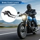 thumbnail image 2 of Palancas de freno y embrague cortas largas para Yamaha TMAX560 2019-2020, palanca de freno ajustable de motocicleta, aleación de aluminio, mango negro con extremo plateado, 2 of 6