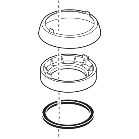Base Trim - Delta RP52610 Apex Trim Ring, Base and Gasket