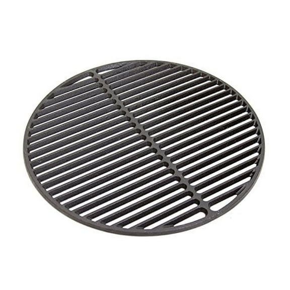 Big Green Egg 18 3/16" Large Grill Cast Iron Porcelain Coated Dual Sided Cooking Grate 18CI -A by GPM