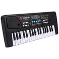 thumbnail image 5 of BIGFUN 37 Keys USB Electronic Organ Kids Electric Piano with Microphone Black Digital Music Electronic Keyboard Built-in Stereo Speakers with 8 Tones, 5 of 5
