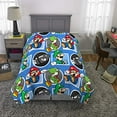 thumbnail image 1 of Franco Couette Moelleuse pour Enfants MJ8638, Taille Simple 64 x 86?, Super Mario, 1 of 5