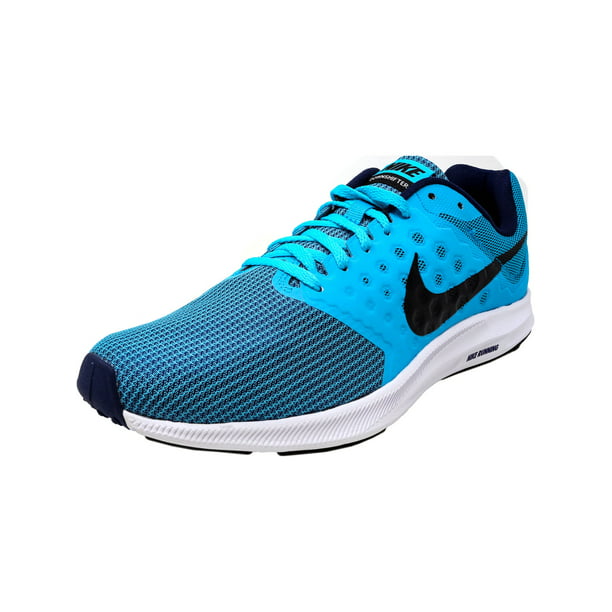 Adelante Cortar Barriga Nike Men's Downshifter 7 Chlorine Blue / Black Ankle-High Running Shoe -  9.5M - Walmart.com