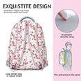 thumbnail image 5 of "Garden Flowers Backpack with Sunflower Accents - Durable School Backpack for Women, Comfortable Straps & Roomy Interior for Daily Campus Use", 5 of 6