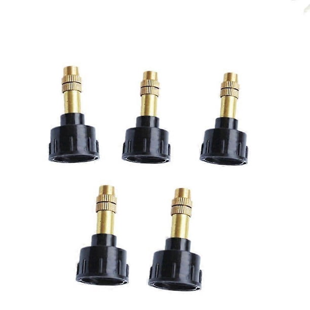 10pcs Pump Sprayer Nozzle: Brass Spray Nozzle Garden Sprayer Replacement Thread Mount Head For Hand Held Pressure Water Mister Bottle