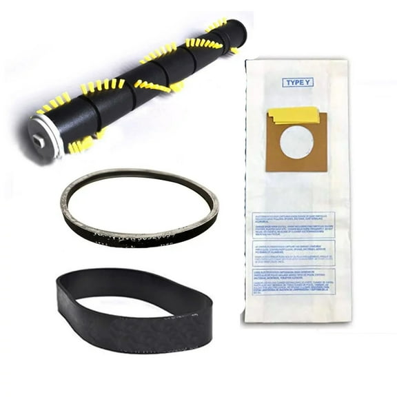 Replacement Part For Hoover Powerdrive Windtunnel Vacuum Cleaner 15" Roller Brush With Windtunnel Self-Propelled roller brush & power drive Belt Set and 9pk Type Y Micro-filtration Vacuum Bags