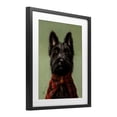 thumbnail image 2 of Stupell Industries Eclectic The Scot Scottish Terrier Black Framed Print Under Glass, 13 x 16, by Lucia Heffernan, 2 of 8