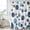 Blue, variant on Sage Green Polka Dots Shower Curtain, Waterproof Shower Curtains for Bathroom, Modern Abstract Art Washable Fabric Bathtub Curtain Set Bath Decor with 12 Hooks Extra Long 72"x96"