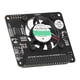 thumbnail image 2 of Cooling Module, Multifunction Cooling Fan Controller PCB + Plastic  For Cooling System For Raspberry Pi 4B/3B+/3B ANGGREK Cooling Fan with Power Switch, 2 of 8