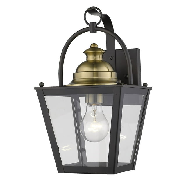 homeroots Éclairage 398498 Savane 1-Light Huilé Bronze Applique