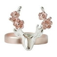 thumbnail image 4 of HEANUJJ Floral Rings for Women Rose 1Pack, 4 of 8