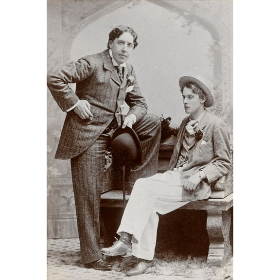 24x36 gallery poster, Oscar Wilde and Lord Alfred Douglas in 1893