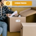 thumbnail image 4 of 10pcs Plastic Cardboard Box Handles Box Handles Transparent Lifting Moving Straps Loop Ring For Small Box Carton Replacement Cardboard Boxes Handles, 4 of 7