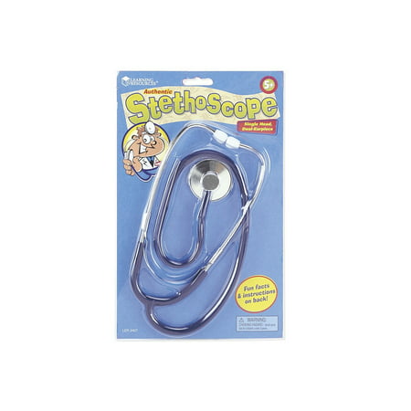 Learning Resources Stethoscope, Pretend Play, Exploration Play, Working Stethoscope, Ages (Best Stethoscope For Physicians)