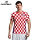 thumbnail image 4 of Camisetas de fútbol de Croacia de verano para hombre y mujer de NADANBAO, camisetas deportivas, camisetas de fútbol con impresión 3D, camiseta de fitness, 4 of 5