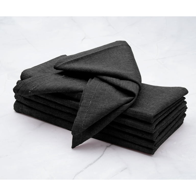 Black Cloth Napkins