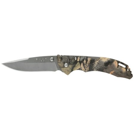 Buck Knives 0285CMS24WM Bantam, Folding Knife with Pocket Clip, Mossy Oak Break-Up Country, Clam
