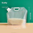 thumbnail image 2 of Grain Moisture-proof Sealed Bag,10pcs Transparent Grain Storage Suction Bags,reusable Airtight Smell Proof Packaging Bags,safe Waterproof Packaging, 2 of 5