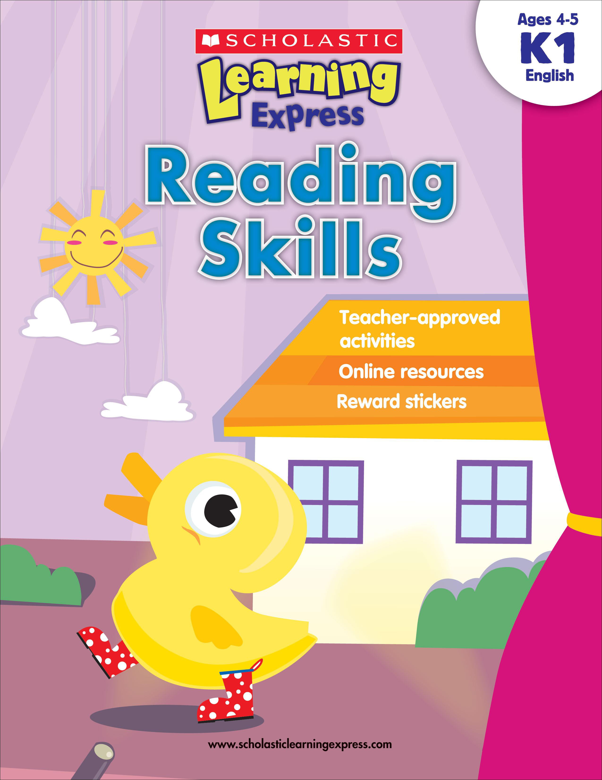Scholastic Learning Express Reading Skills K1 Paperback
