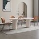 thumbnail image 2 of Design Nordic Dining Table Luxury Simple Oval Slate Coffee Tables White Modern Mesa Comedor Meuble Kitchen Furniture YX50CZ My Lux Decor Round, 2 of 6