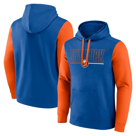 Men's Logo Athletic Royal New York Islanders Deliver Fleece Pullover Hoodie