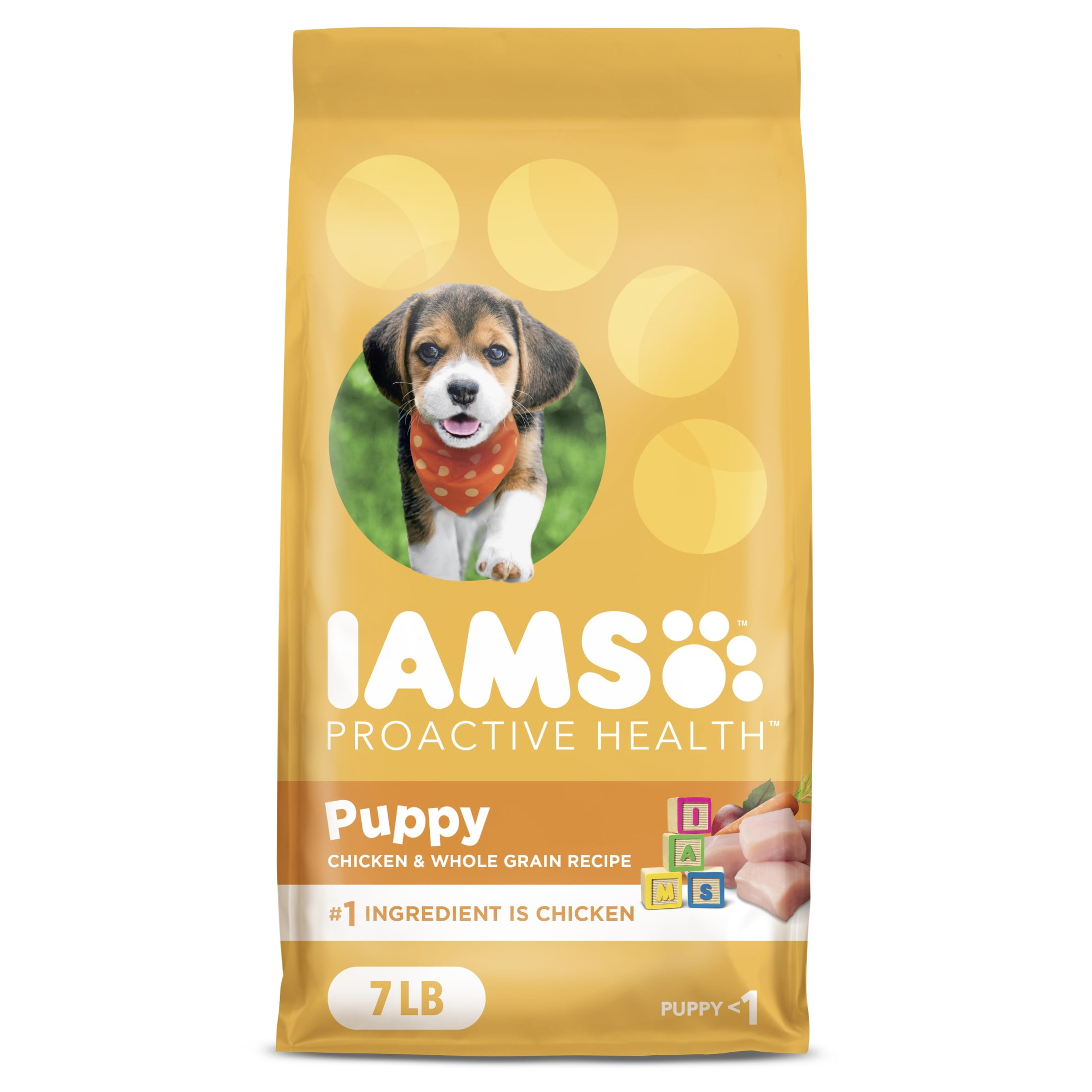 Iams Proactive Health Small & Toy Breed Smart Puppy Dry Dog Food Chicken, 7 lb. Bag
