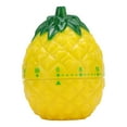 thumbnail image 4 of BuyWeek Minuterie de Cuisine, Minuterie Mécanique en Forme d'Ananas Mignon Rappel de Minuterie de Cuisine de Cuisine pour la Maison 6.4x6.4x8.7cm, 4 of 14