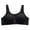 Black, variant on JINMGG Womens Plus Size $5 Women Plus Size Camouflage Print Front Deduction BreathNon-Steel Ring Non-Magnetic Buckle Underwear Bras Black XXXL