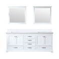 thumbnail image 3 of Dukes 80 in. W x 22 in. D White Double Bath Vanity, White Quartz Top, and 30 in. Mirrors, 3 of 9