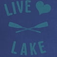 thumbnail image 2 of CafePress - Live Love Lake - Maternity Dark T-Shirt, 2 of 3