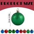 thumbnail image 2 of Shiny Reflective Christmas Ball Ornaments,3.93" Shatterproof Gloss Hanging Baubles, Spherical Tree Pendants, Hanging Decor Balls, Xmas Gathering Display Ornaments, Gloss Decorative Baubles, 2 of 6