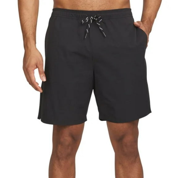 Lands' End Men's Size Medium (30-33) Swim Shorts, Black