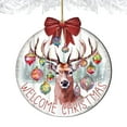thumbnail image 4 of Welcome Christmas Wooden Ornaments by G. Debrekht Christmas Decor - 933118, 4 of 8