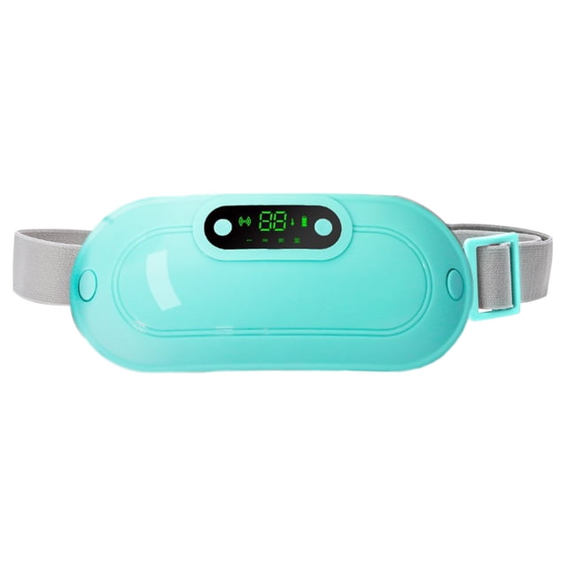 Abdominal Massager With 4 Vibration Modes And 3-Heat Settings For Women USB Rechargeable Portable Heating Belt